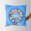 Colorful Bluey & Bingo bedding set featuring your child's favorite cartoon characters.