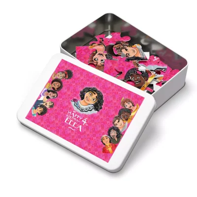 The Encanto puzzle as a keepsake gift, celebrating family connection.