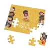 Close-up of a custom Encanto puzzle with the name 'The Garcia Familia' printed on it.