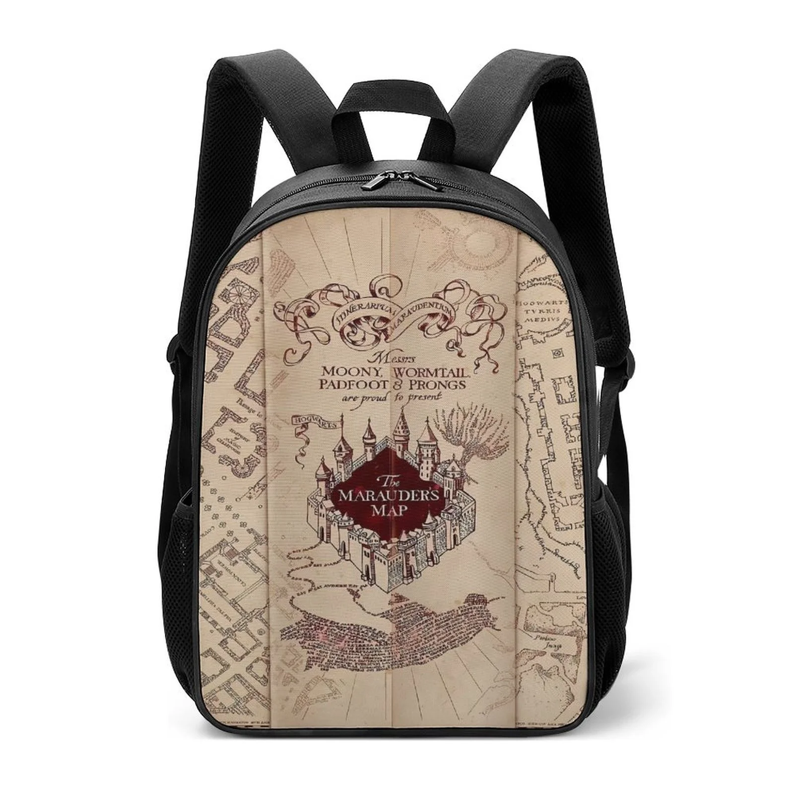 harry potter hogwarts mini backpack Crest Plaid Pattern Finished with gold foil Harry Potter Hogwarts Letter Women's