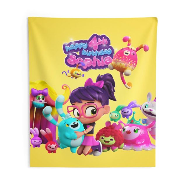 Abby Hatcher Birthday Banner 88" × 104" PimpYourWorld