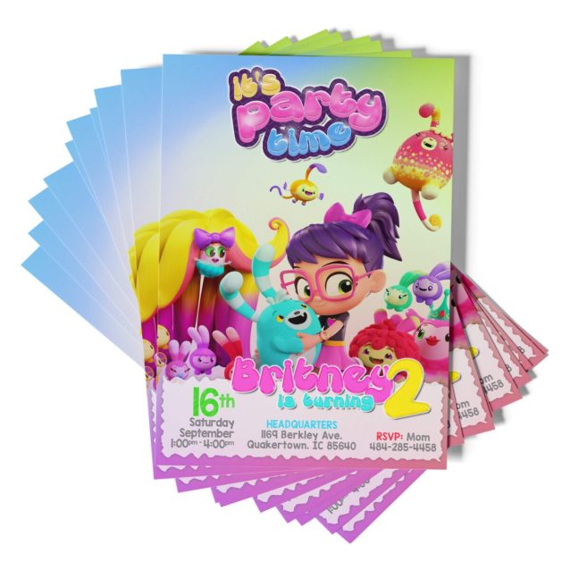 Abby Hatcher Birthday Invitation PimpYourWorld