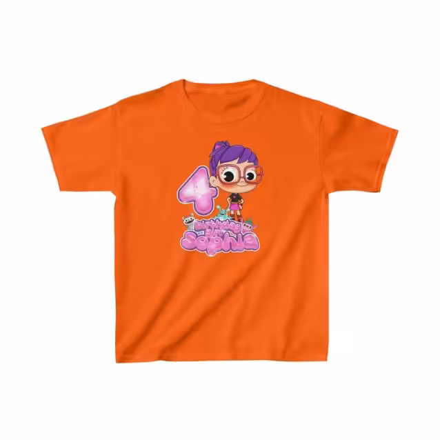 Abby Hatcher Birthday Shirt Orange PimpYourWorld