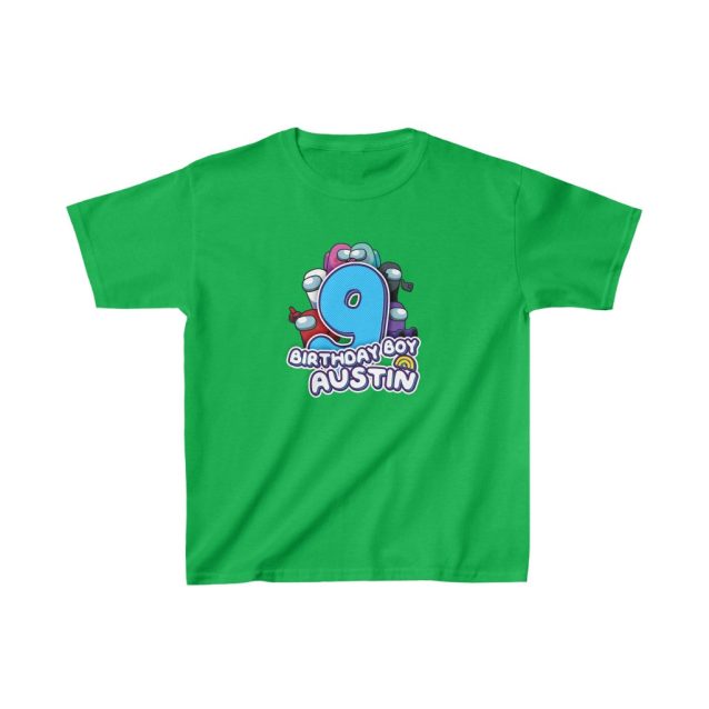 Among Us Birthday Shirt Irish Green PimpYourWorld
