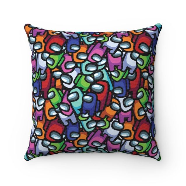 Among Us Crewmate Pillow Case 20" x 20" PimpYourWorld