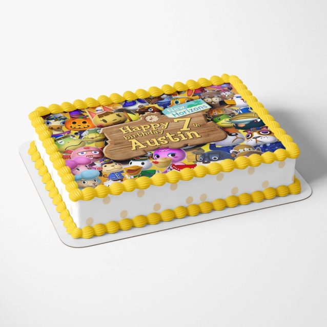 Animal Crossing Cake Topper 1/4 Sheet (8"x11") PimpYourWorld