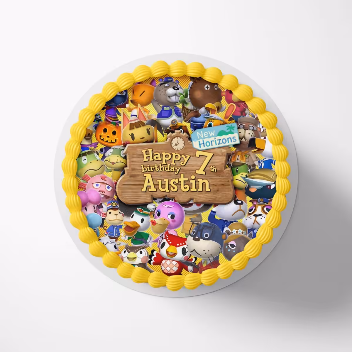 Animal Crossing Cake Topper