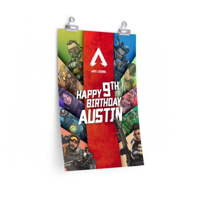 Apex Legends Birthday Poster 12″ × 18″ PimpYourWorld