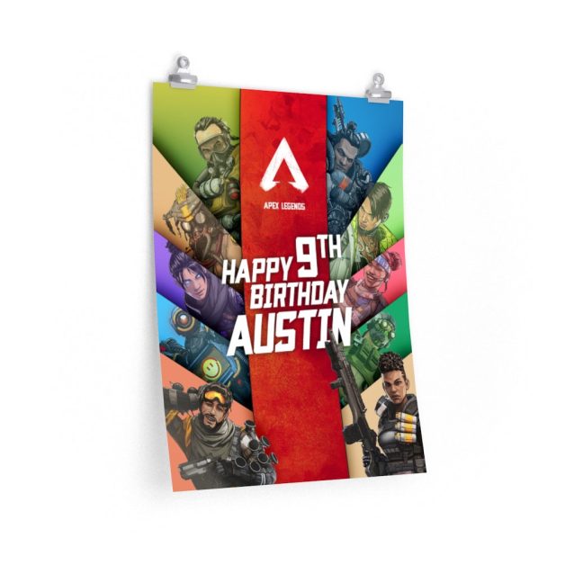 Apex Legends Birthday Poster 18″ × 24″ PimpYourWorld