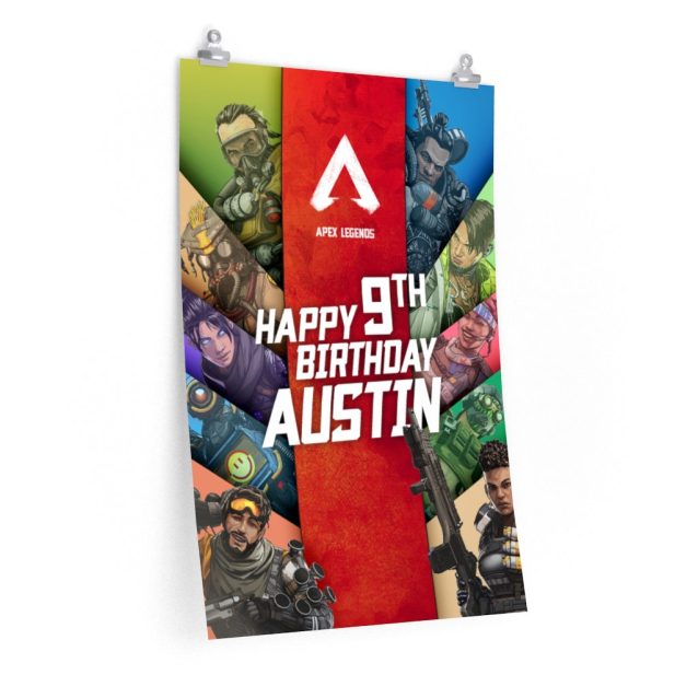 Apex Legends Birthday Poster 20″ × 30″ PimpYourWorld