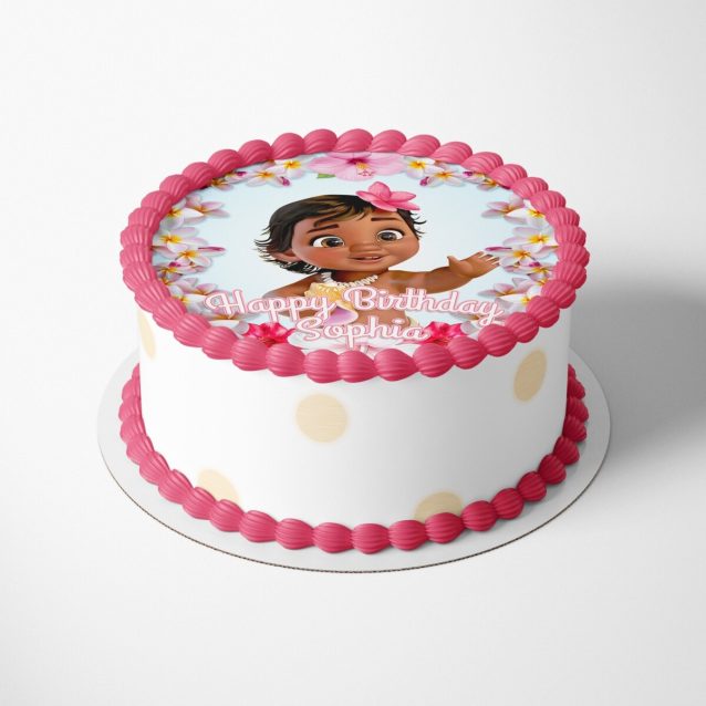 Baby Moana Edible Cake Toppers PimpYourWorld