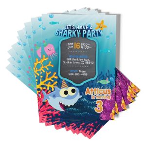 Baby Shark Invitations Strong PimpYourWorld