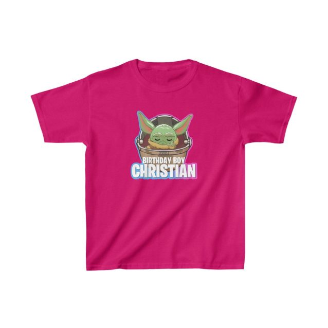 Baby Yoda Birthday Shirt Heliconia PimpYourWorld