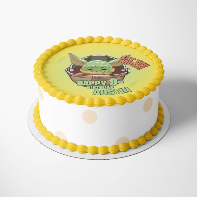 Baby Yoda Cake Topper PimpYourWorld