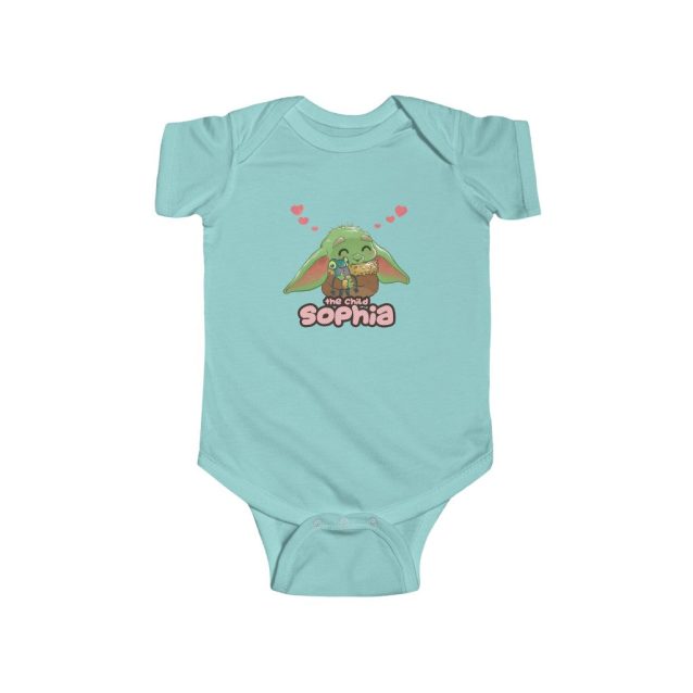 Baby Yoda Girl Onesie Chill PimpYourWorld