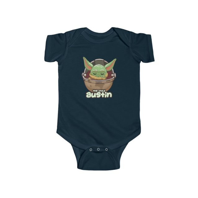 Baby Yoda Onesie Navy PimpYourWorld