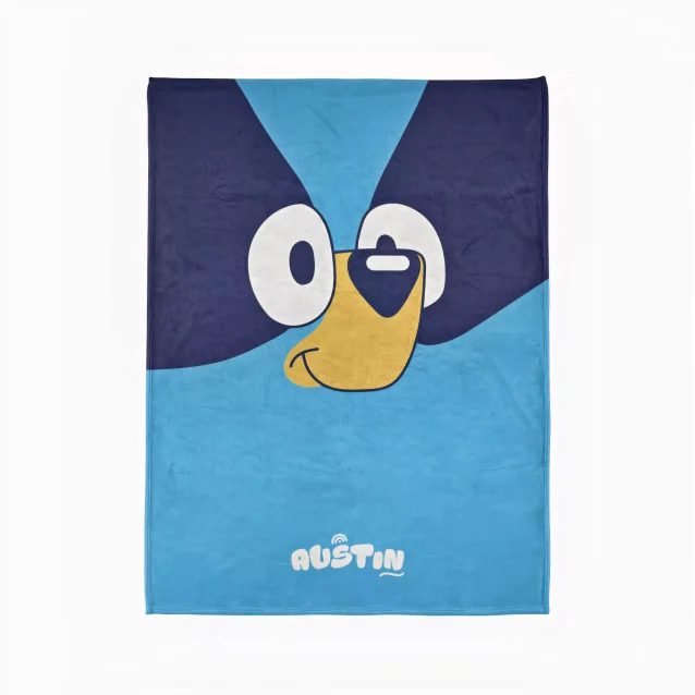 Bluey Soft Fleece Blanket, ideal for snuggling