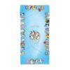 Spread out poolside, the blue Bluey and Bingo swim towel is soft terry that dries fast after a summer dip.
