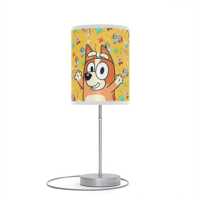 Bluey Bingo Night Light Lamp White Silver PimpYourWorld