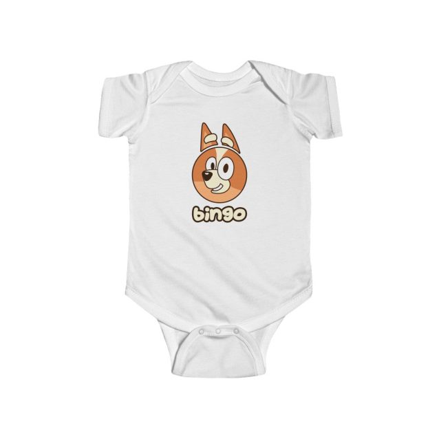 Bluey Bingo Onesie White PimpYourWorld