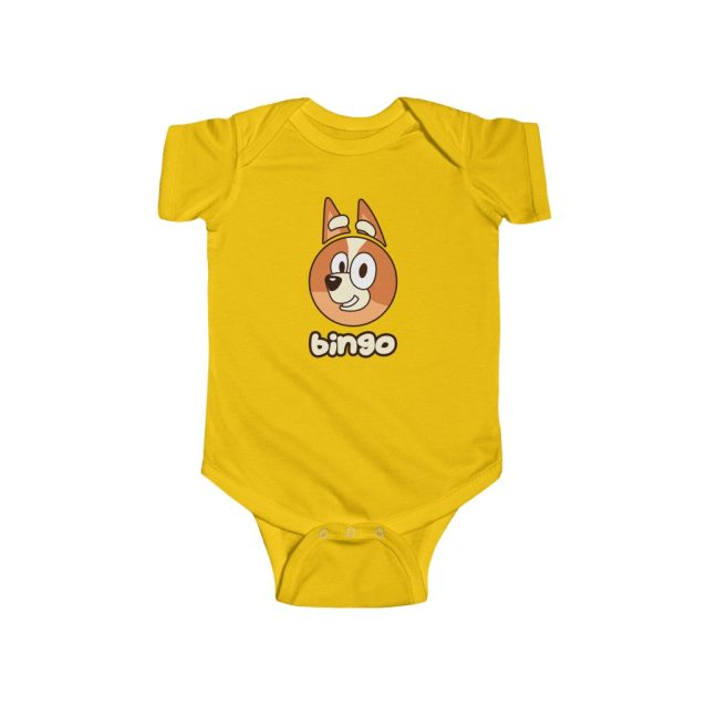 Bluey Bingo Onesie Yellow PimpYourWorld