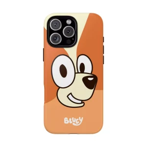 The inner TPU silicone liner of the protective Bluey and Bingo phone case.