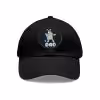 Bluey Dad Hat with Leather Patch Black / Black patch PimpYourWorld