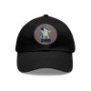 Bluey Dad Hat with Leather Patch Black / Grey patch PimpYourWorld