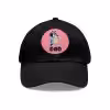 Bluey Dad Hat with Leather Patch Black / Pink patch PimpYourWorld