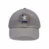 Bluey Dad Hat with Leather Patch Grey / Grey patch PimpYourWorld