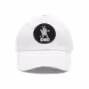 Bluey Dad Hat with Leather Patch White / Black patch PimpYourWorld