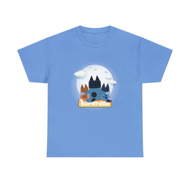 Bluey Dad T-Shirt Carolina Blue PimpYourWorld