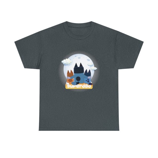 Bluey Dad T-Shirt Dark Heather PimpYourWorld