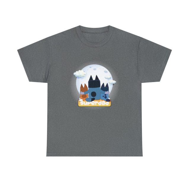 Bluey Dad T-Shirt Graphite Heather PimpYourWorld