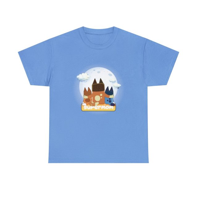 Bluey Mom Shirt Carolina Blue PimpYourWorld
