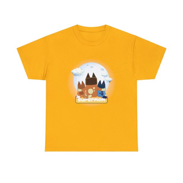 Bluey Mom Shirt Gold PimpYourWorld