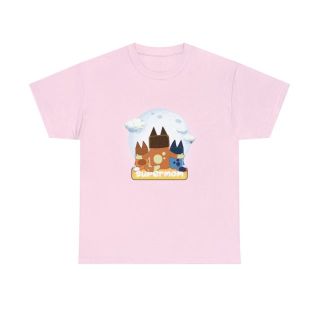 Bluey Mom Shirt Light Pink PimpYourWorld