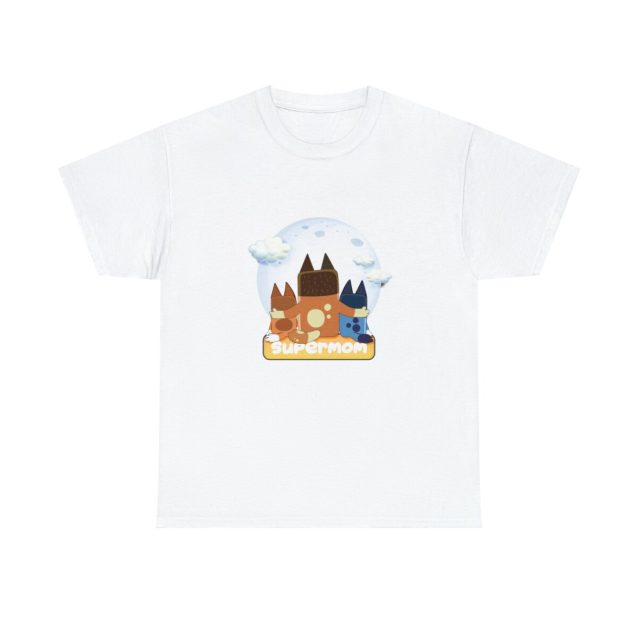 Bluey Mom Shirt White PimpYourWorld