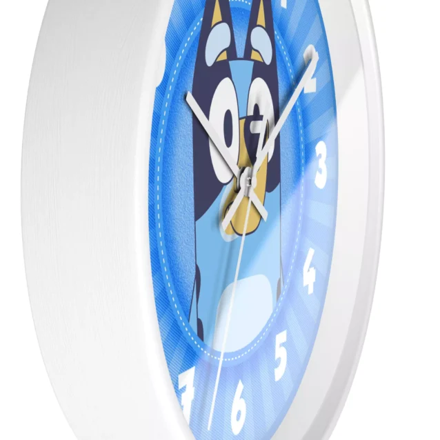 Bluey Wall Clock | Fun And Educational Clock For Kids