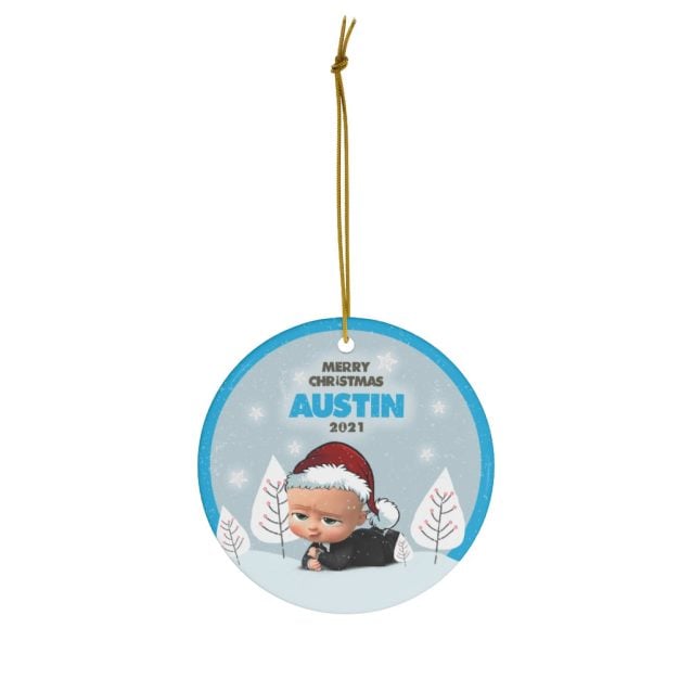 Boss Baby Christmas Ornament Original PimpYourWorld