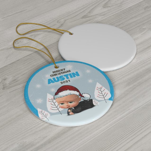 Boss Baby Christmas Ornament PimpYourWorld