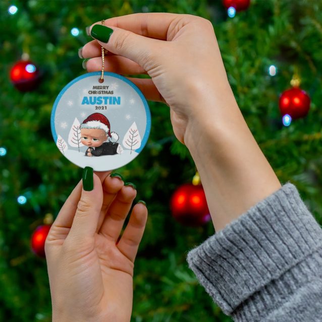 Boss Baby Christmas Ornament PimpYourWorld
