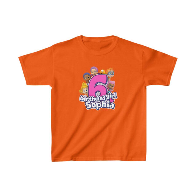 Bubble Guppies Birthday Shirt Orange PimpYourWorld