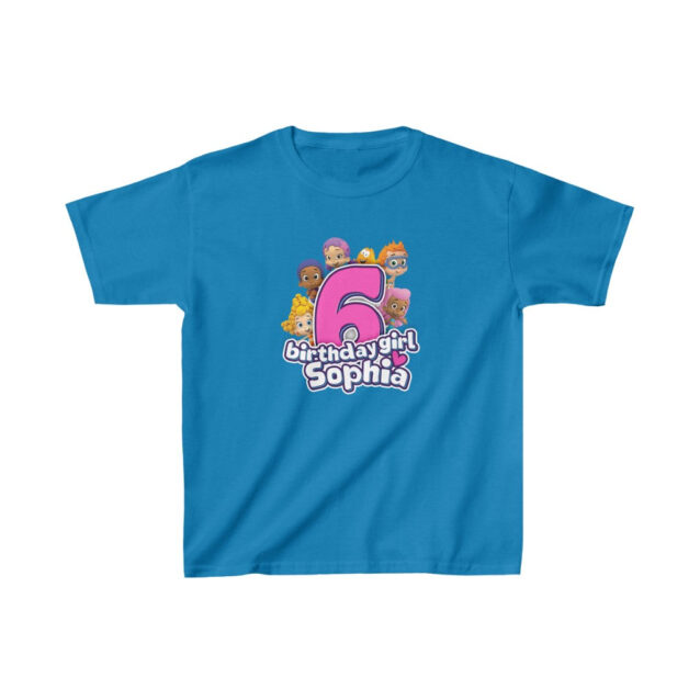 Bubble Guppies Birthday Shirt Sapphire PimpYourWorld
