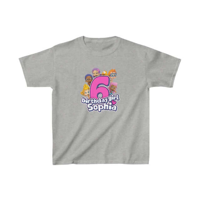 Bubble Guppies Birthday Shirt Sport Grey PimpYourWorld
