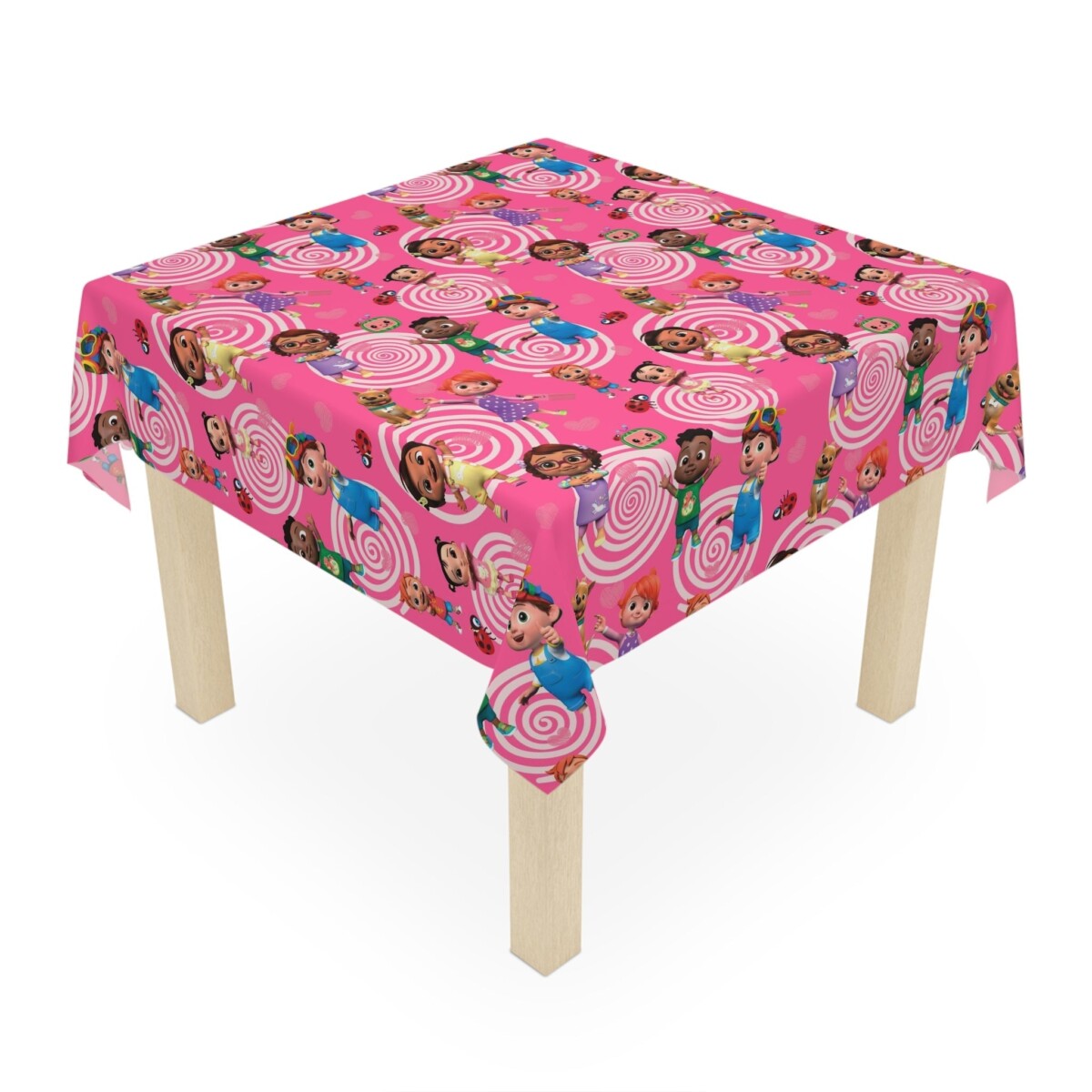 Cocomelon Pink Tablecloth
