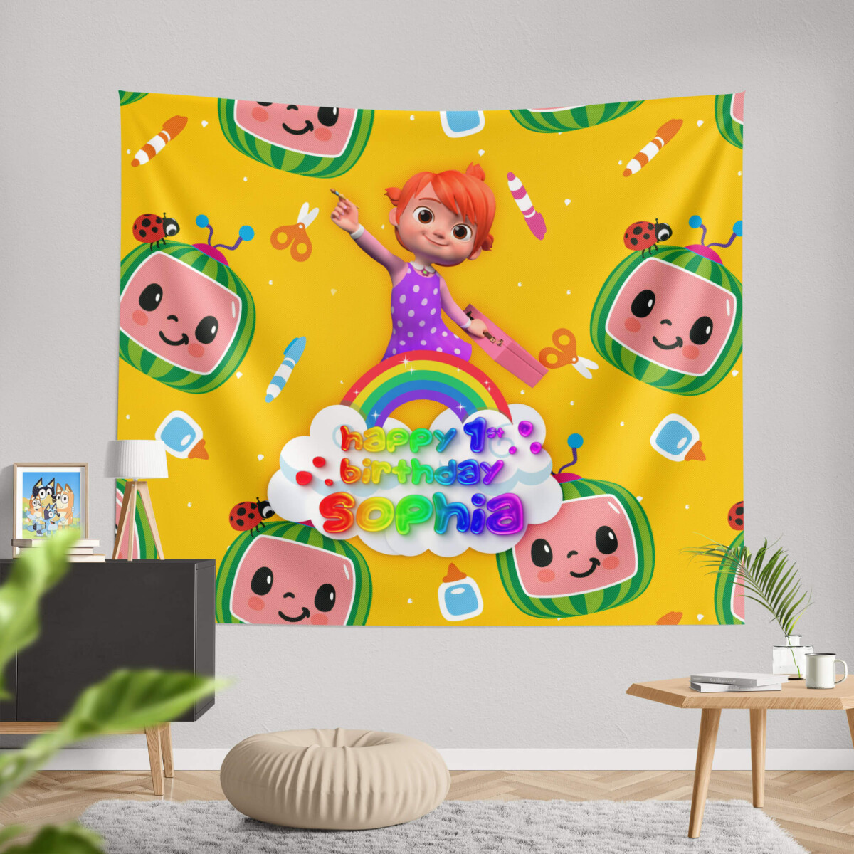Cocomelon YoYo Birthday Banner