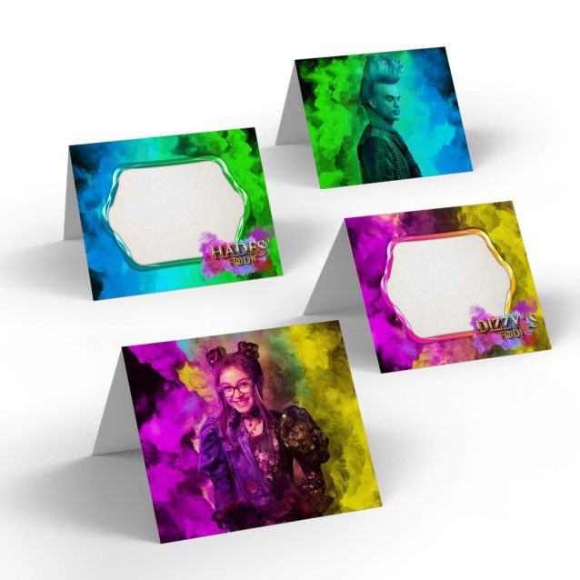 Descendants 3 Food Labels PimpYourWorld