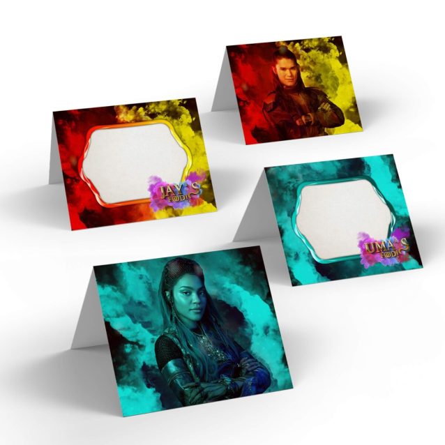 Descendants 3 Food Labels PimpYourWorld