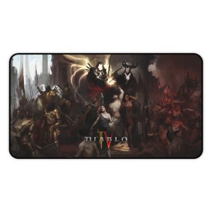 Diablo 4 Gaming Desk Mat Heaven & Hell 12